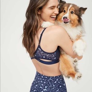 Aerie Offline Goals cross back sports bra